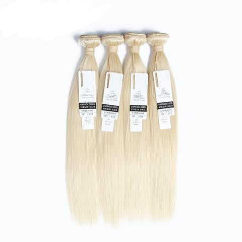 Blonde Brazilian Human Hair 4 Bundles